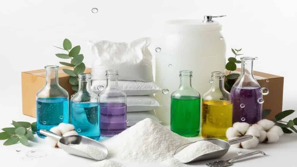مواد اولیه شوینده با تضمین اصالت کالا از مهام شیمی